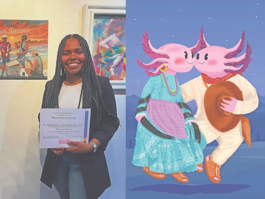 Vanessa Baez “pone a bailar” a los ajolotes