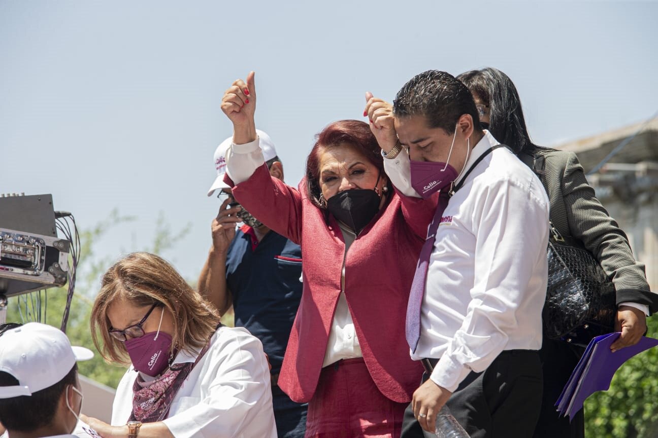 Pide Celia Maya confianza en su plan incluyente