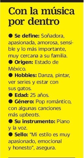 “Mis canciones hablan de mí y de la gente que me rodea”: Sahiana