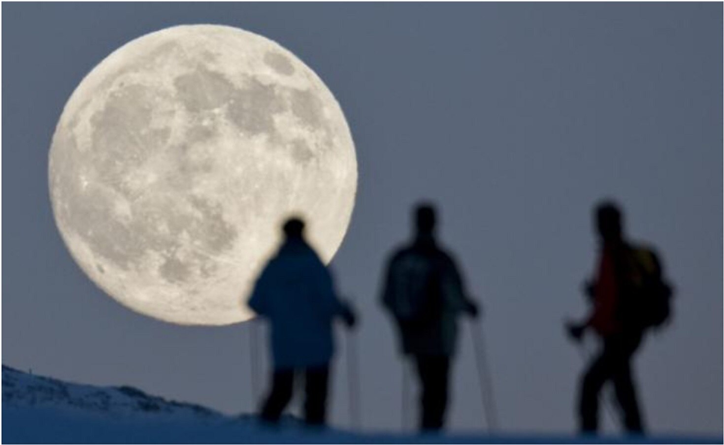 Eclipse lunar y Marte se podrán apreciar mañana