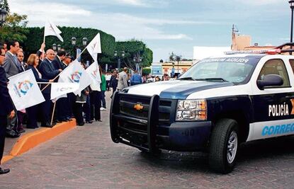 IP ayuda en compra de 15 patrullas blindadas