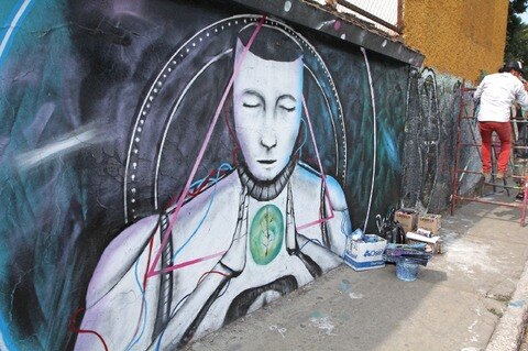 Colocan al grafiti como expresión