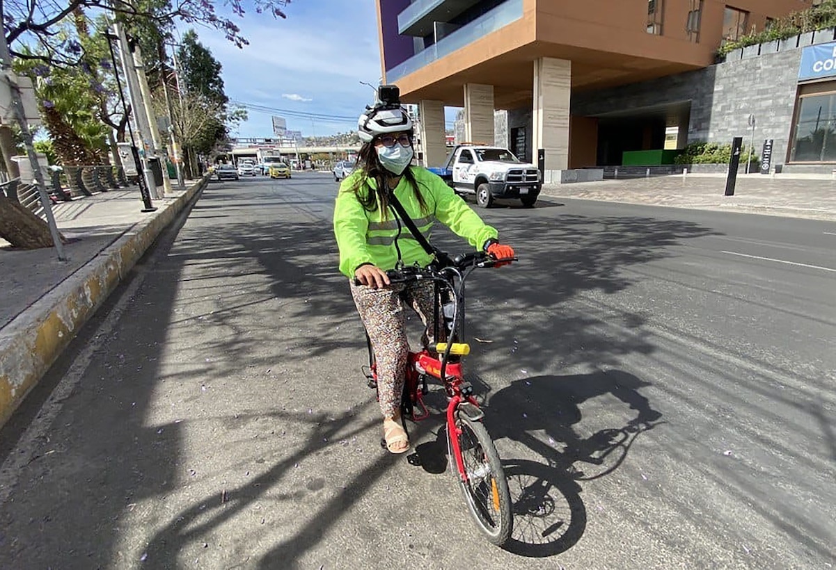 Piden respeto para los ciclistas en Querétaro