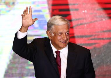AMLO llama a la reconciliación y al combate a la corrupción
