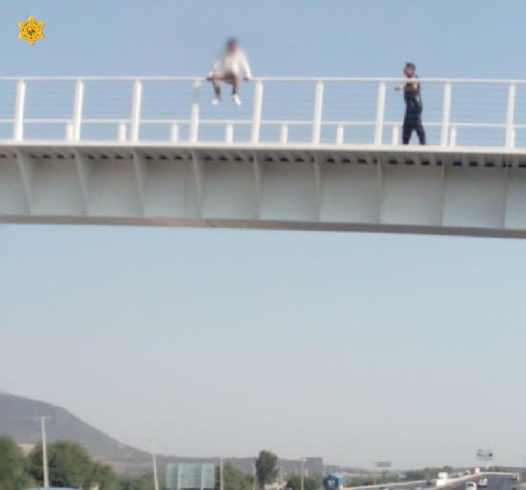 Policía Municipal frustra suicidio en Santa Rosa Jáuregui