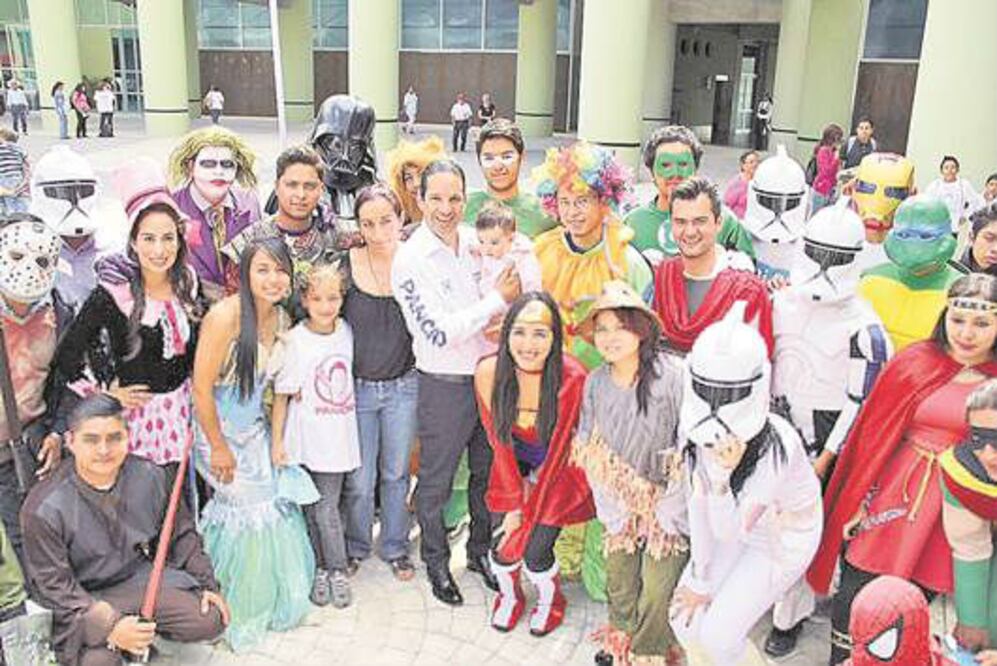 Domínguez celebra a niños