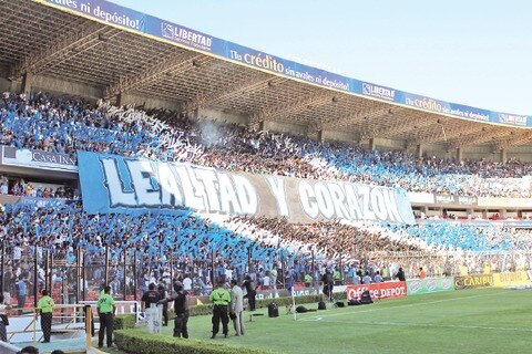 Afición albiazul  confía en  salvación de Gallos