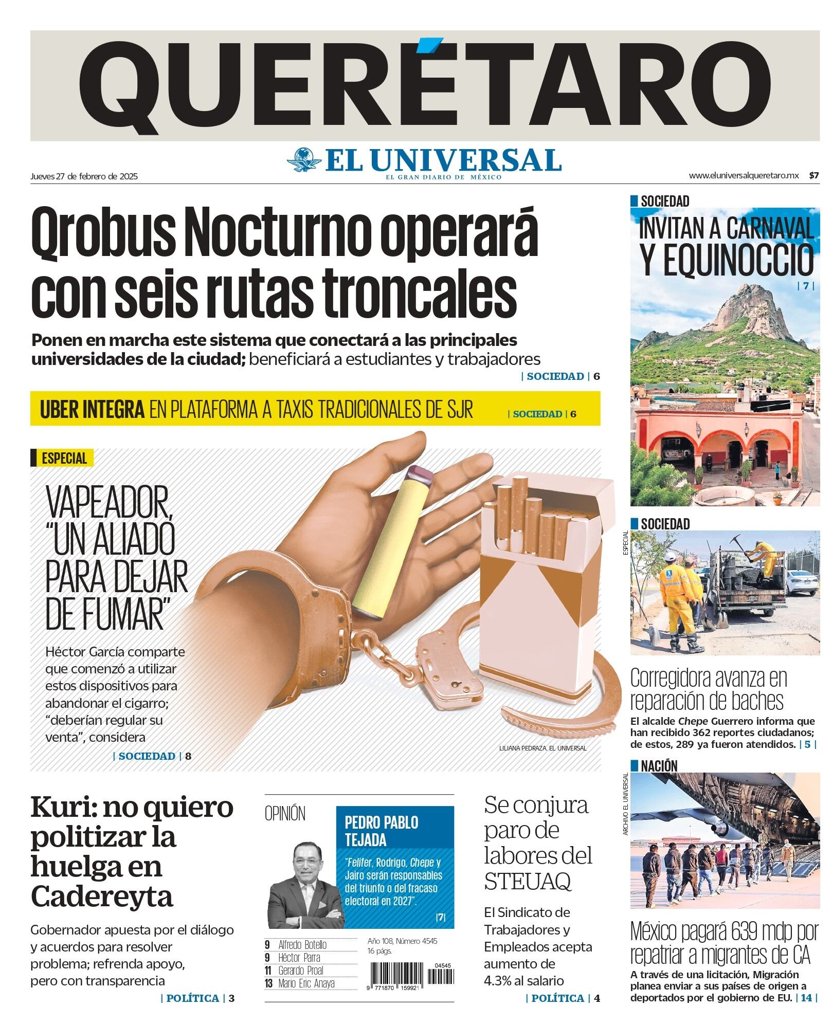 Foto: El Universal Querétaro
