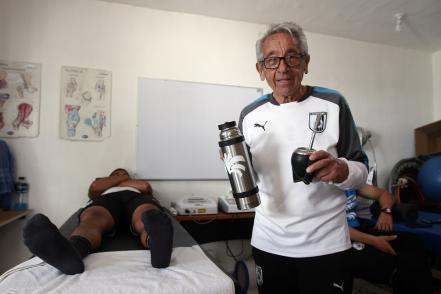 "Polito", más que un kinesiólogo, es confesionario de jugadores