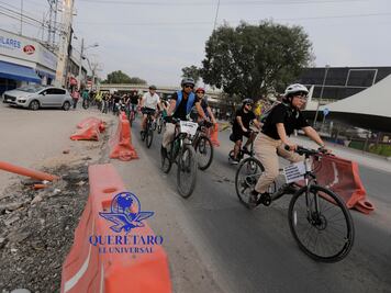 Colectivos de movilidad convocan a una concentración en defensa de la banqueta y la ciclovía