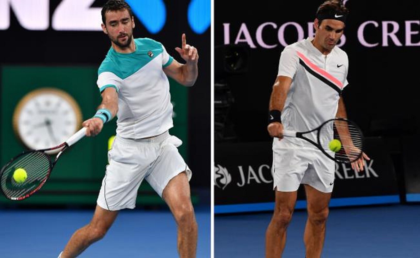 Federer y Cilic jugarán la final del Abierto de Australia 2018