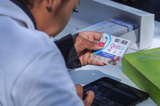 Distribuyen 10 mil tarjetas para el Qrobús