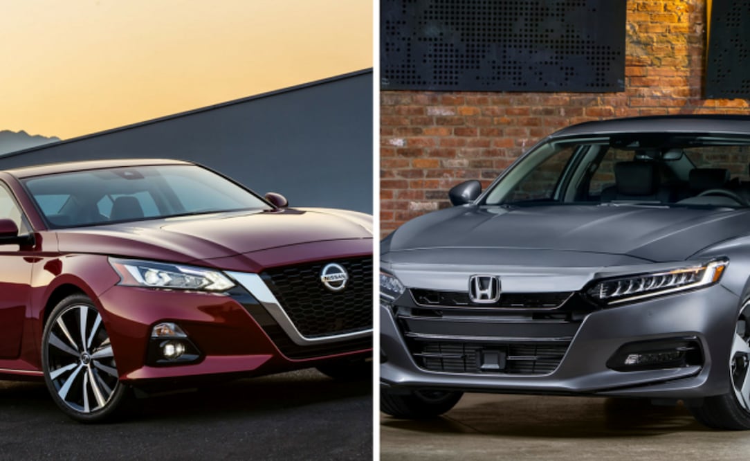 Altima 2019 vs. Accord 2018: duelo de sedanes medianos
