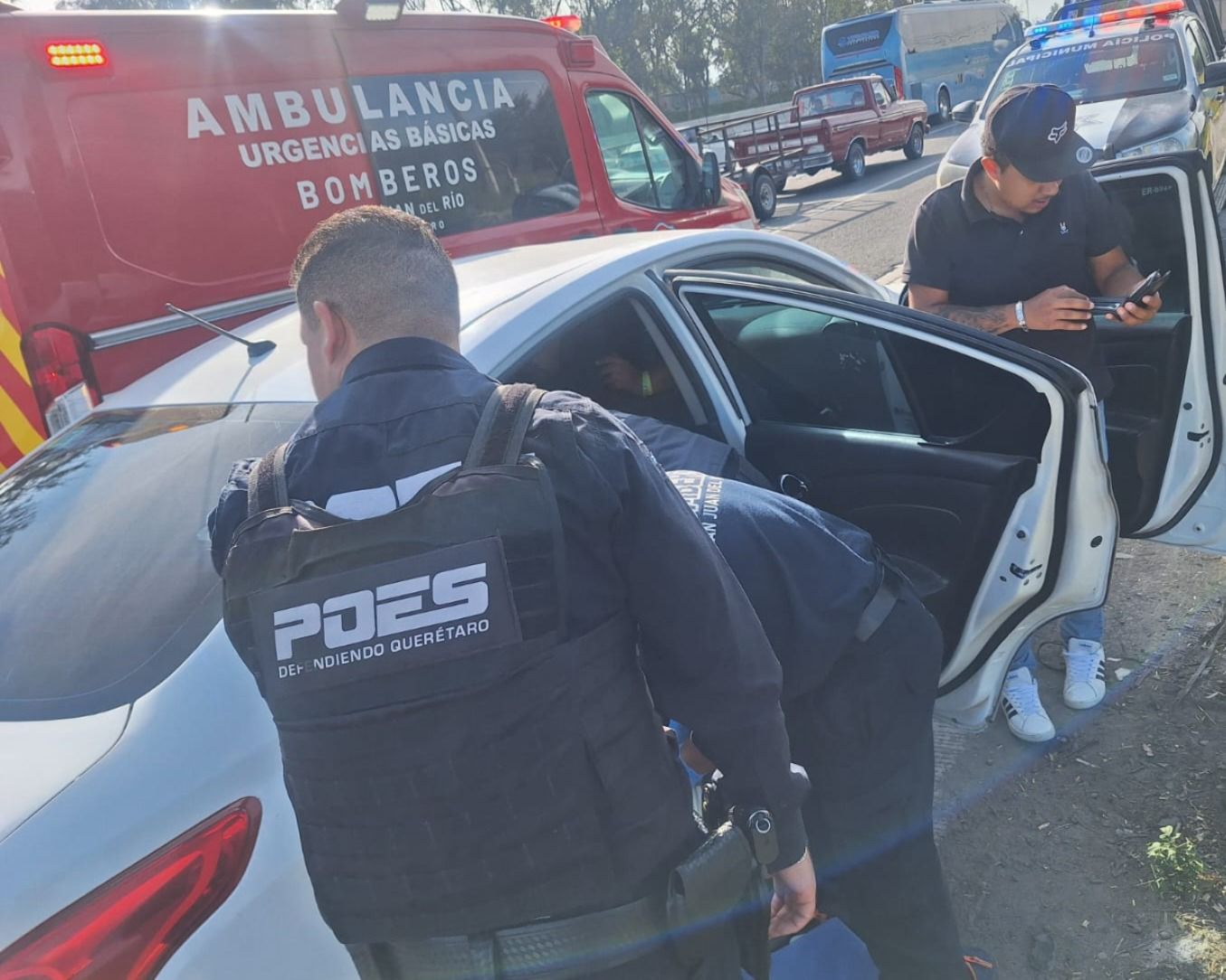 Atención inmediata permite nacimiento seguro en vía pública en San Juan del Río