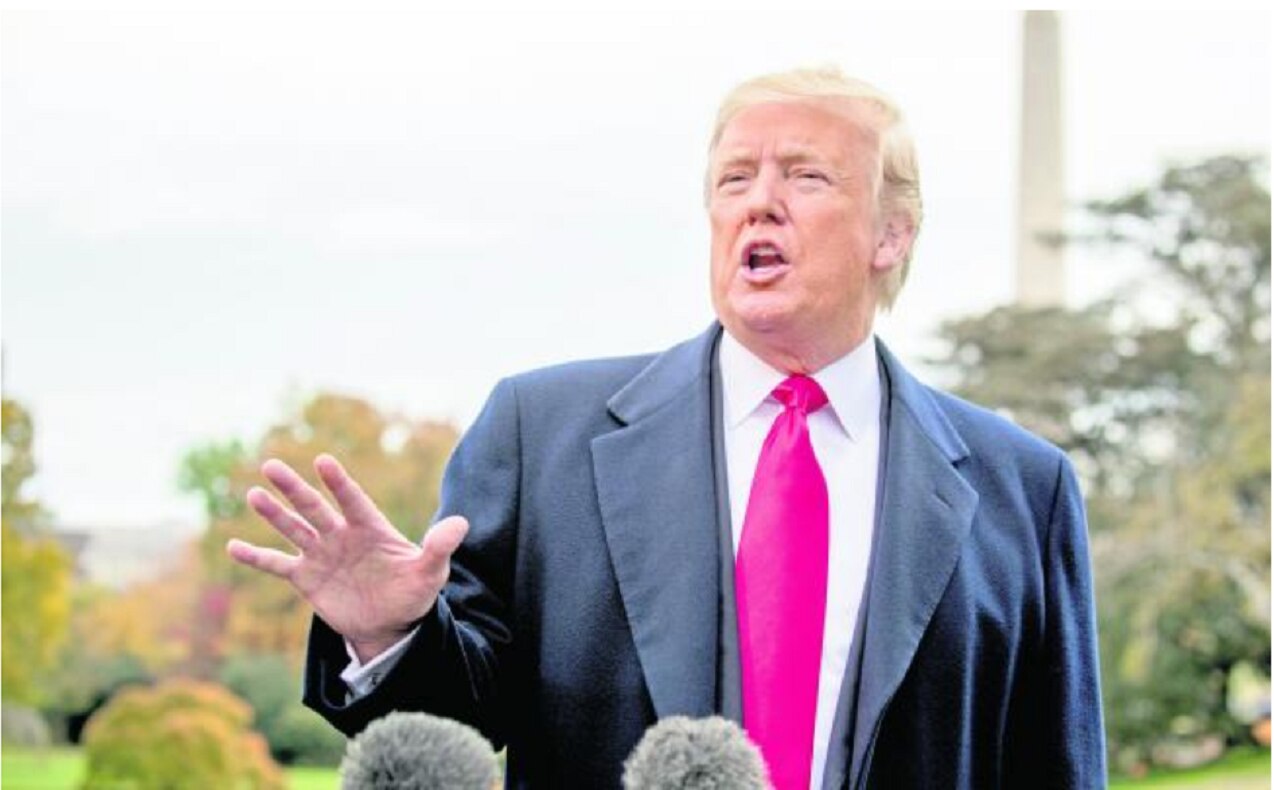 El presidente de Estados Unidos, Donald Trump. Foto: Archivo