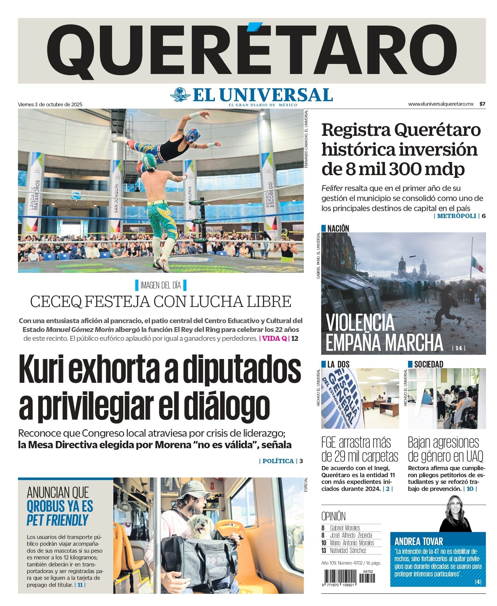 Foto: El Universal Querétaro