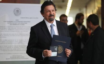 Ahora que recibió su constancia, ¿Gómez Urrutia ya tiene fuero?