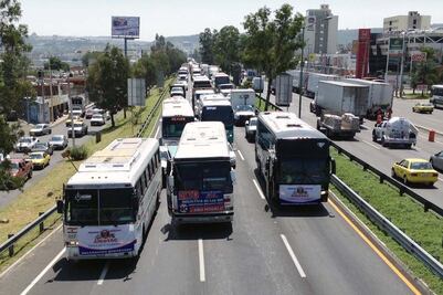 Preparan operativo vial ante protesta de transporte en la carretera 57