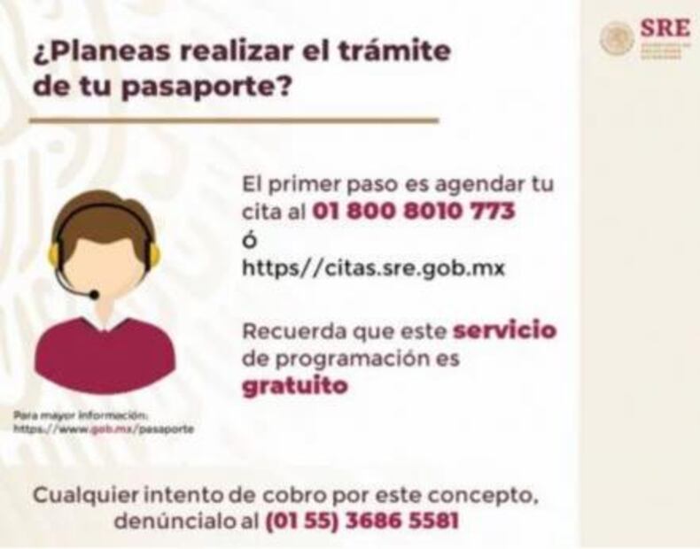 Estas son las nuevas tarifas del pasaporte mexicano