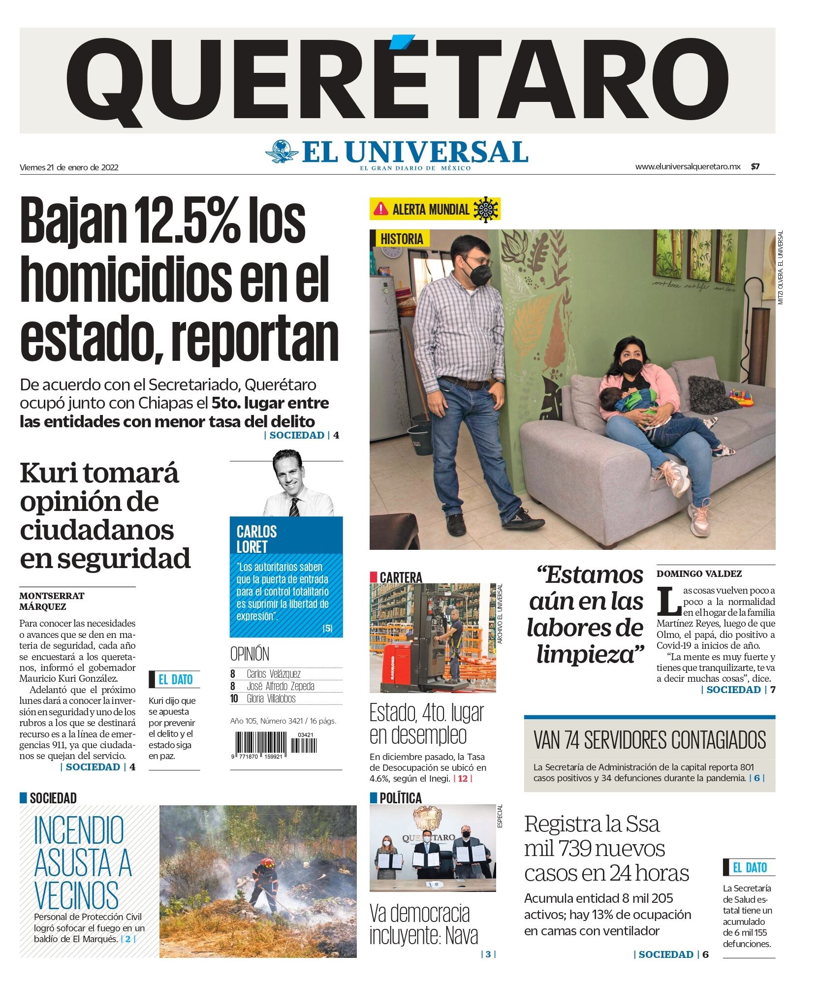 Portada 21 de enero de 2021