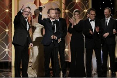 Breaking Bad se lleva dos Globos de oro