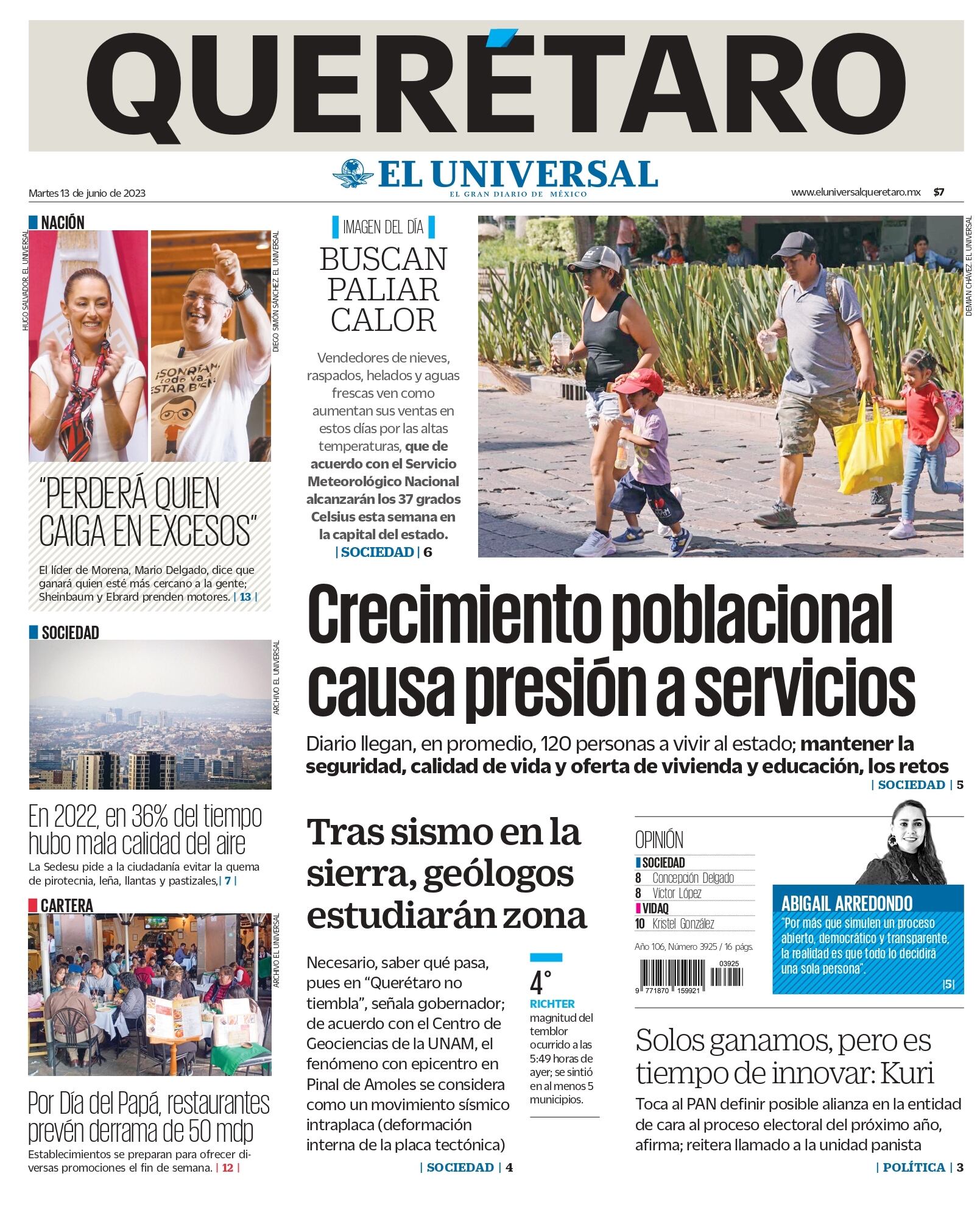 Portada 13 de junio de 2023