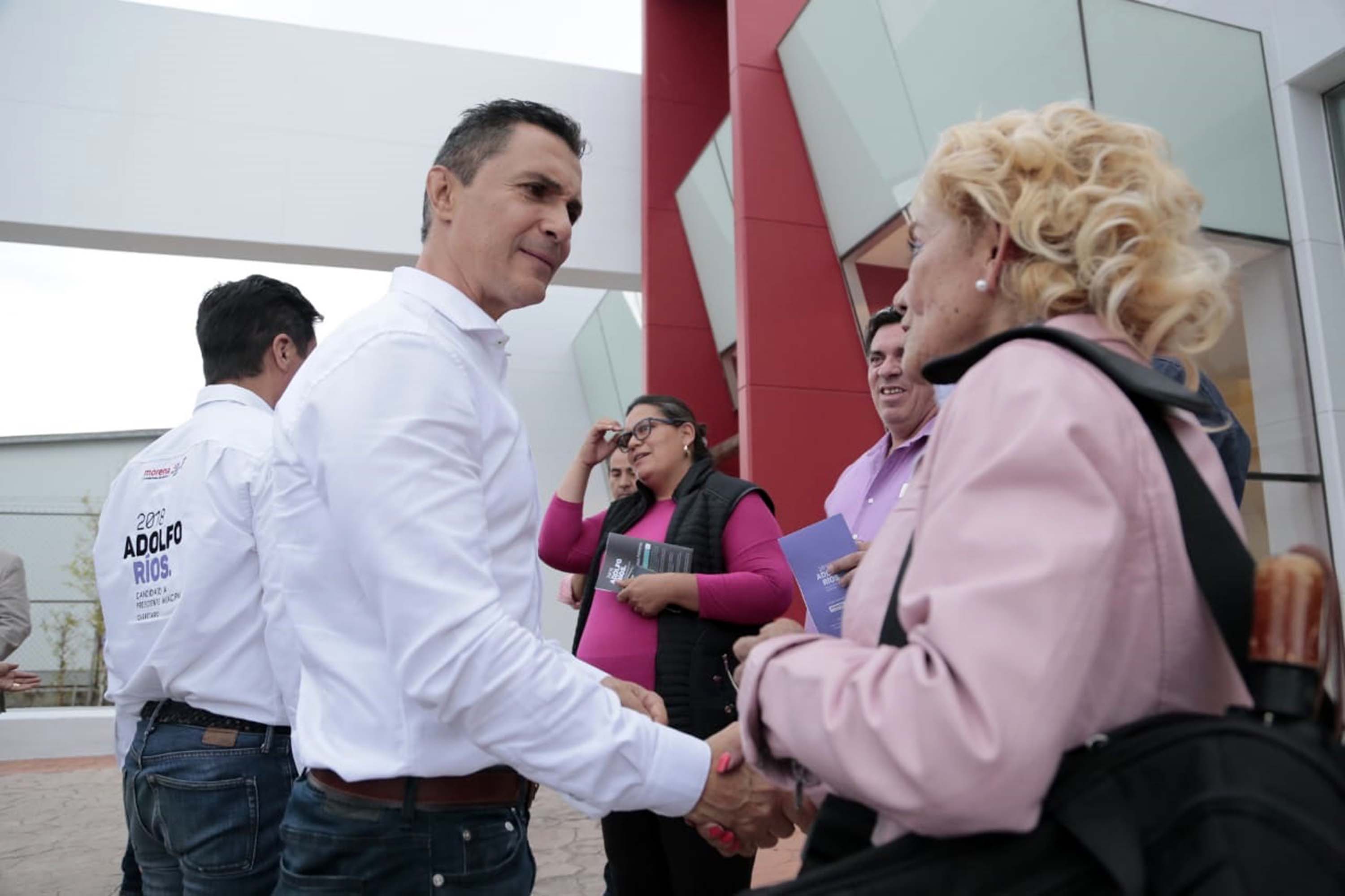 El candidato Adolfo Ríos García mencionó que ha tenido actividades públicas en zonas del municipio consideradas focos rojos. / Foto: Especial