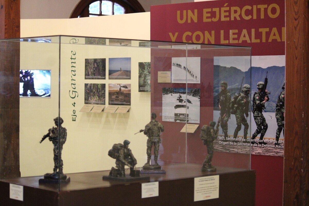 Lánzate a esta exposición Ejército Mexicano en la Antigua Estación del Ferrocarril