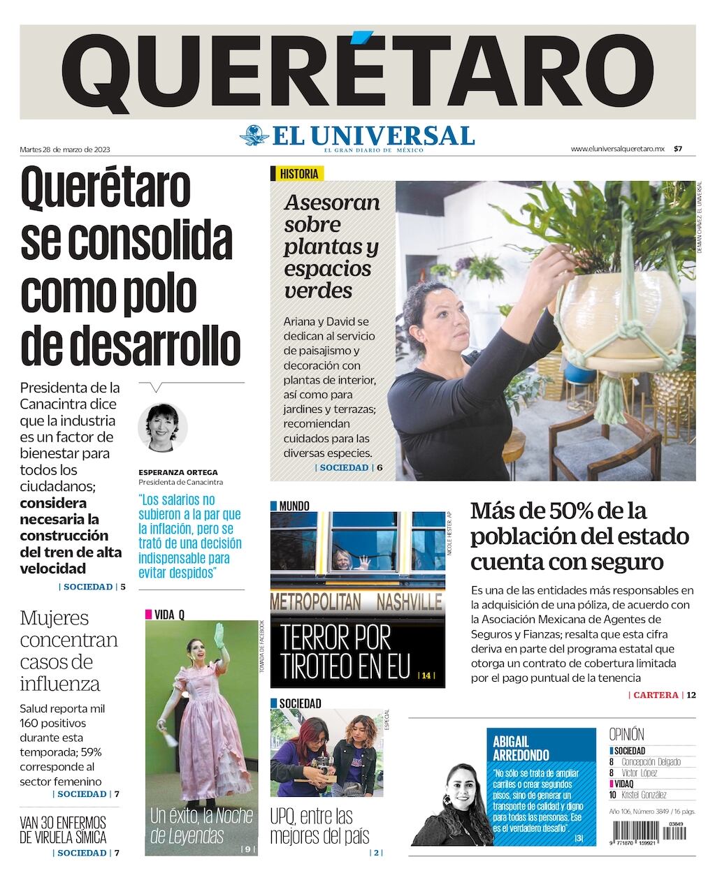 Portada 28 de marzo de 2023