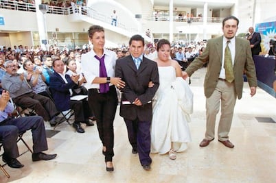 Suben 25% los matrimonios