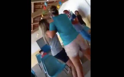 Hombre acompaña a su amante a vacunarse contra el Covid y coincide en la fila con su esposa