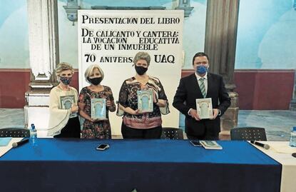 “De calicanto y cantera”, libro narra historia del edificio que vio nacer a la UAQ
