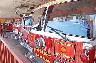Querétaro apoyará al Cuerpo de Bomberos