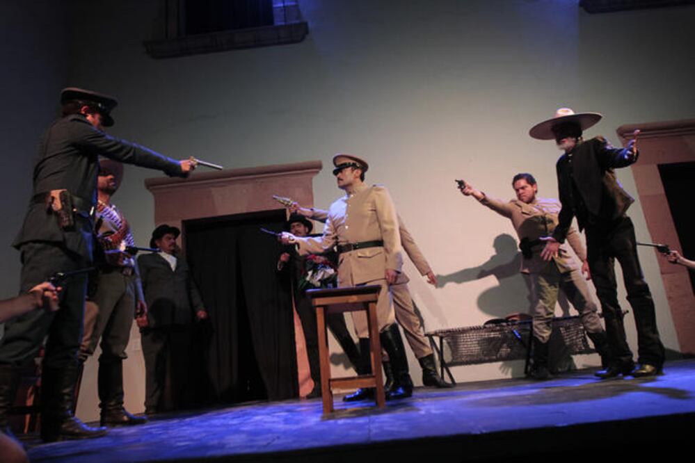 En la obra se representan a los personajes más emblemáticos de la historia de la Revolución Mexicana (LUIS SÁNCHEZ. EL UNIVERSAL)