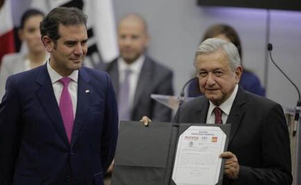 AMLO se registra como candidato presidencial