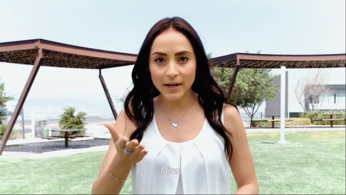 María Alemán arrancó campaña en el primer minuto de este lunes