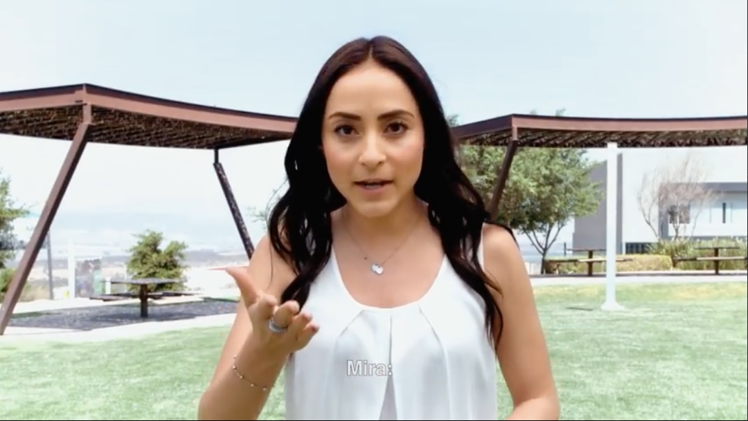 María Alemán arrancó campaña en el primer minuto de este lunes