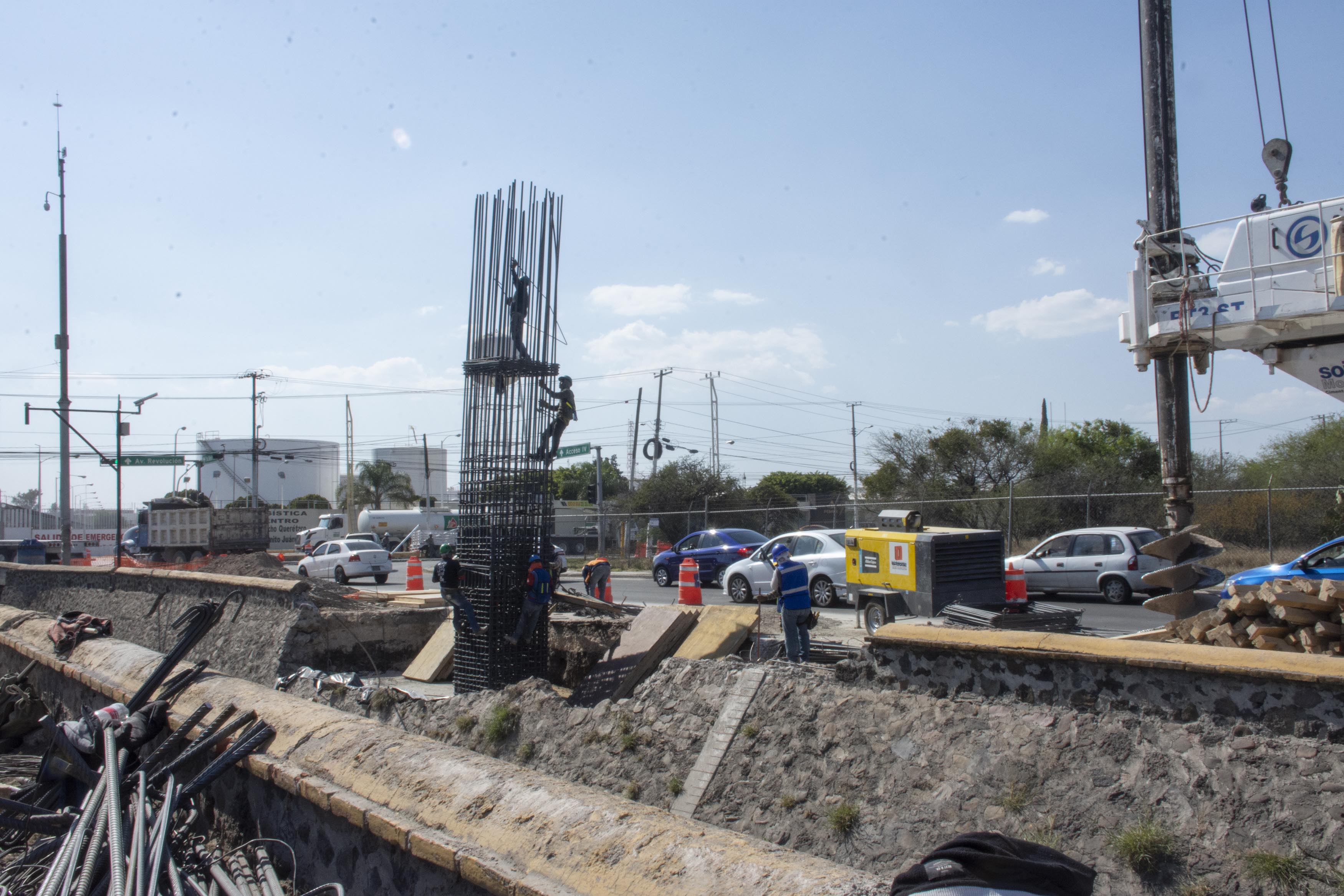 En contingencia, avanzan 10% más rápido las obras