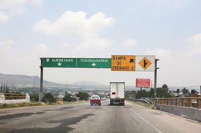 Dos de las carreteras más peligrosas en Qro