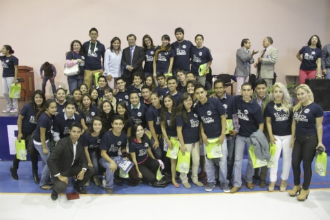 Rector da la bienvenida a estudiantes sanjuanenses