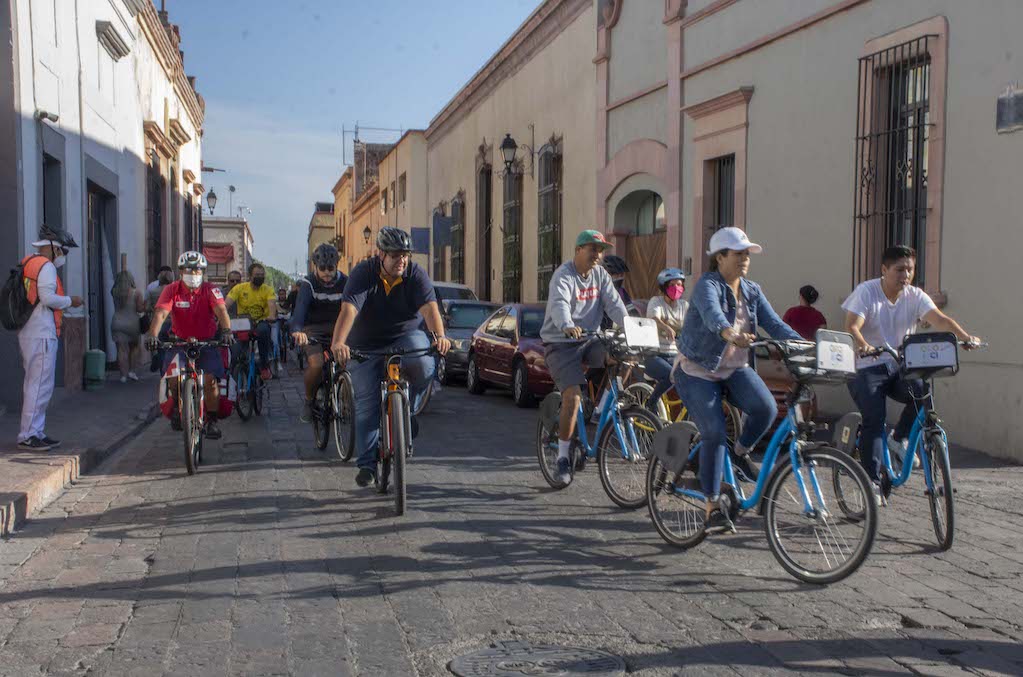 Tránsito de bicis se triplicó en 5 años en la Zona Metropolitana de Querétaro
