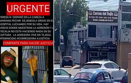 Con caravana, piden la localización de Teresa N; habría disparado contra Mariana Pechir en Querétaro