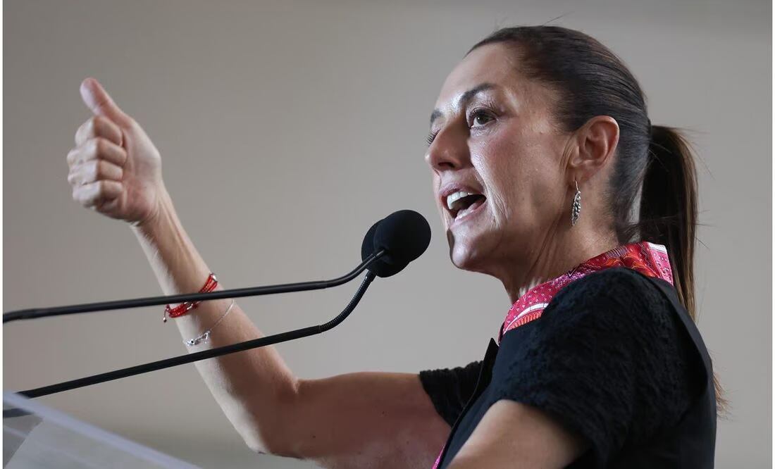 Sheinbaum reiteró que no se va afectar a nadie, luego de la carta por trabajadores del Poder Judicial. Foto: Diego Simón/EL UNIVERSAL