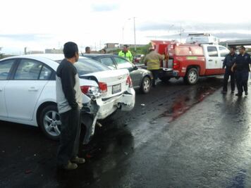 Percance en el Libramiento Sur-Poniente