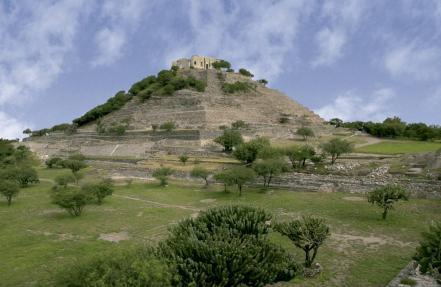 FOTO. Así se veía la pirámide de El Cerrito en Querétaro en 1925
