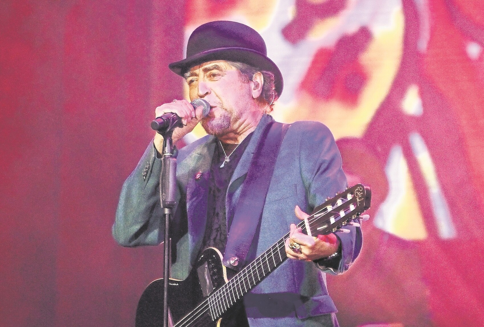 Cancelan concierto de Joaquín Sabina