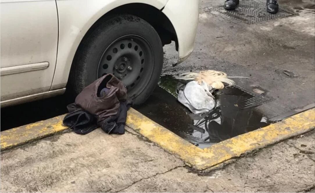 La mujer que disparó contra los hombres dejó una peluca tirada. Especial