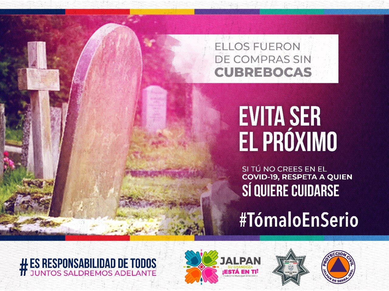 Lanzan fuerte campaña para prevenir el Covid-19