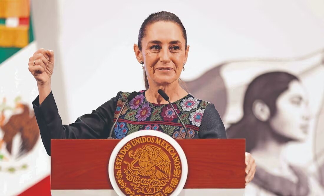 La presidenta Claudia Sheinbaum calificó como hazaña de la 4T que 13.4 millones de mexicanos lograran salir de la pobreza, lo que es prueba de la eficacia de su gestión. Archivo El Universal