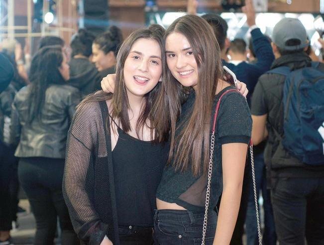 Daniela Velázquez y Andrea Cobo (FOTOS: RICARDO LUGO. EL UNIVERSAL)